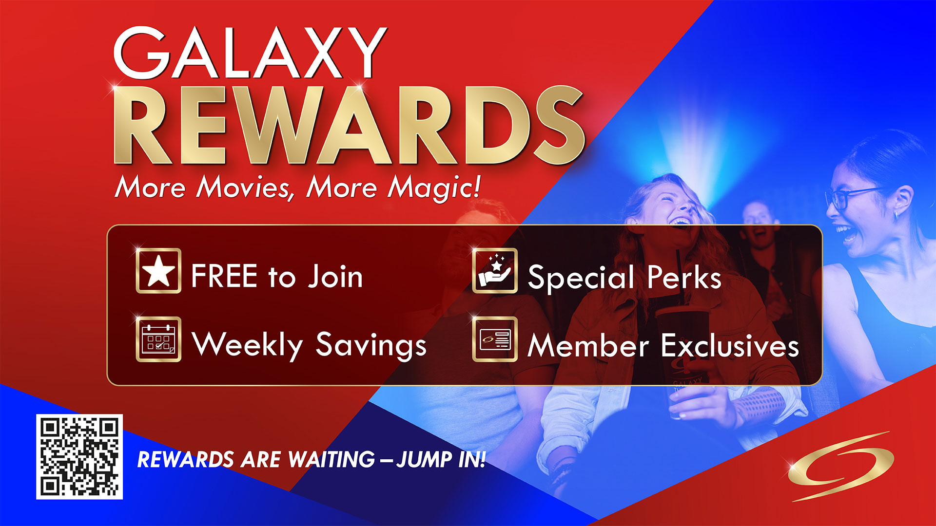 Galaxy Rewards. More Movies, More Magic.
