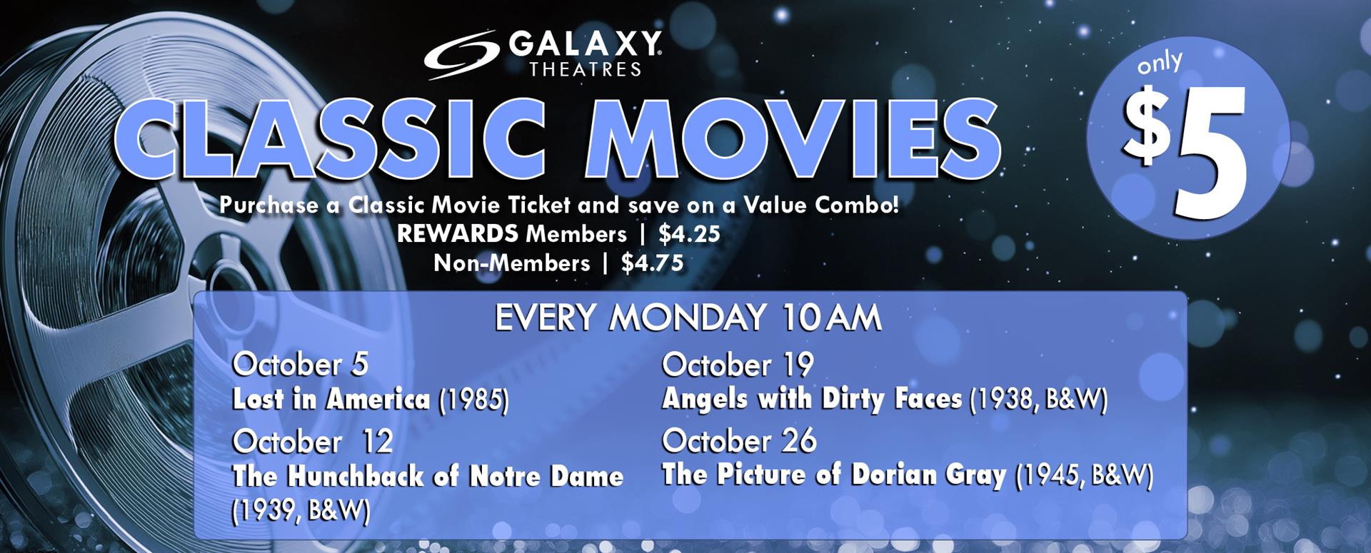 Classic Monday Movies image