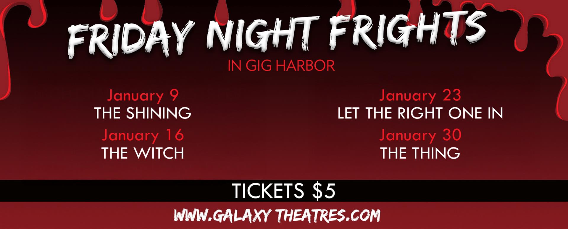 FRIDAY NIGHT FRIGHTS in Gig Harbor!  image