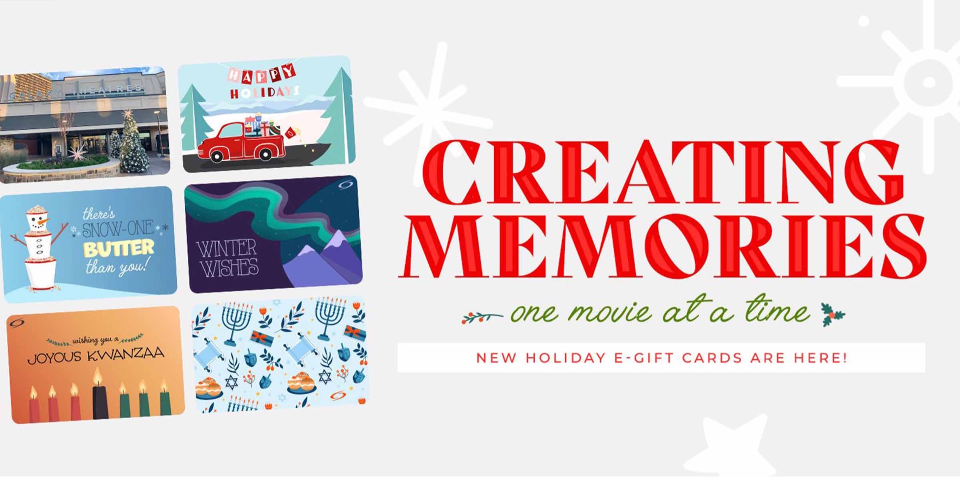 GIFT CARDS FOR THE HOLIDAY SEASON image