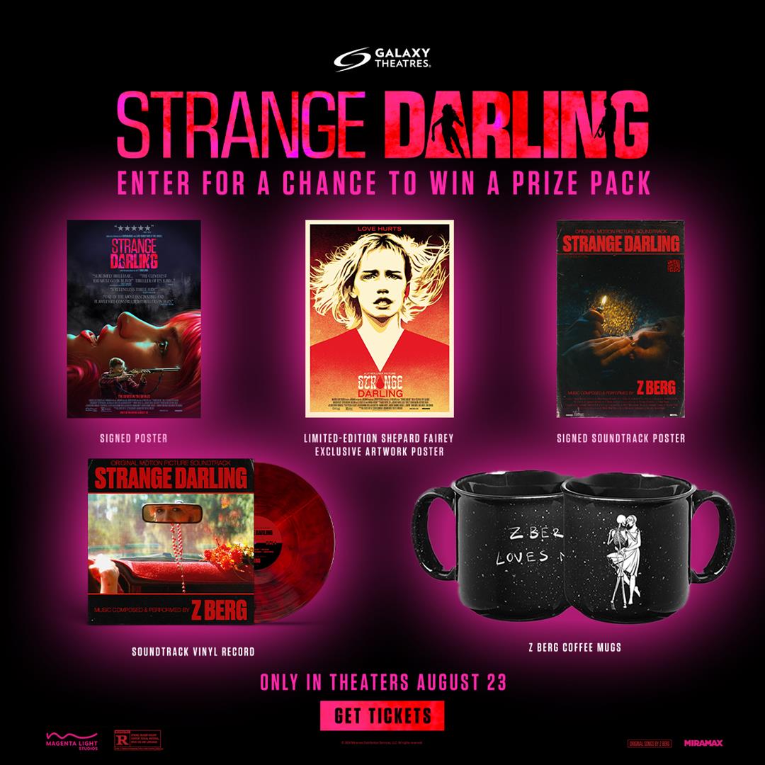 STRANGE DARLING - GIVEAWAY OFFICIAL RULES image