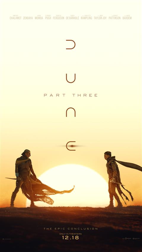 DUNE: PART THREE poster