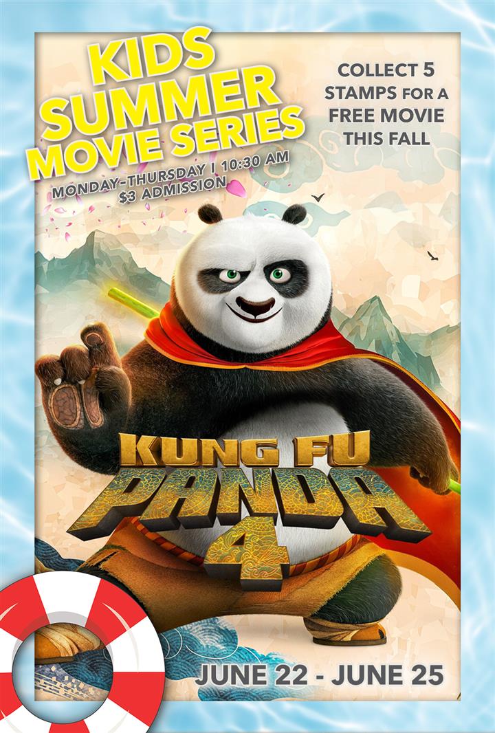 KUNG FU PANDA 4: $3 SUMMER MOVIE SERIES Movie Poster