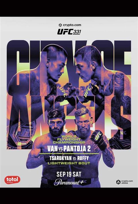 UFC 331 poster