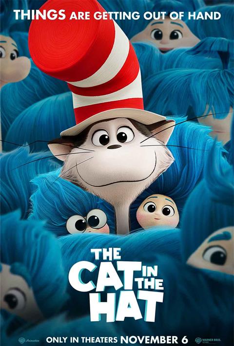 THE CAT IN THE HAT poster