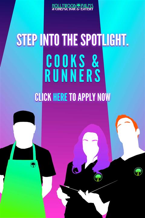 HPC Hiring Cooks and Runners image