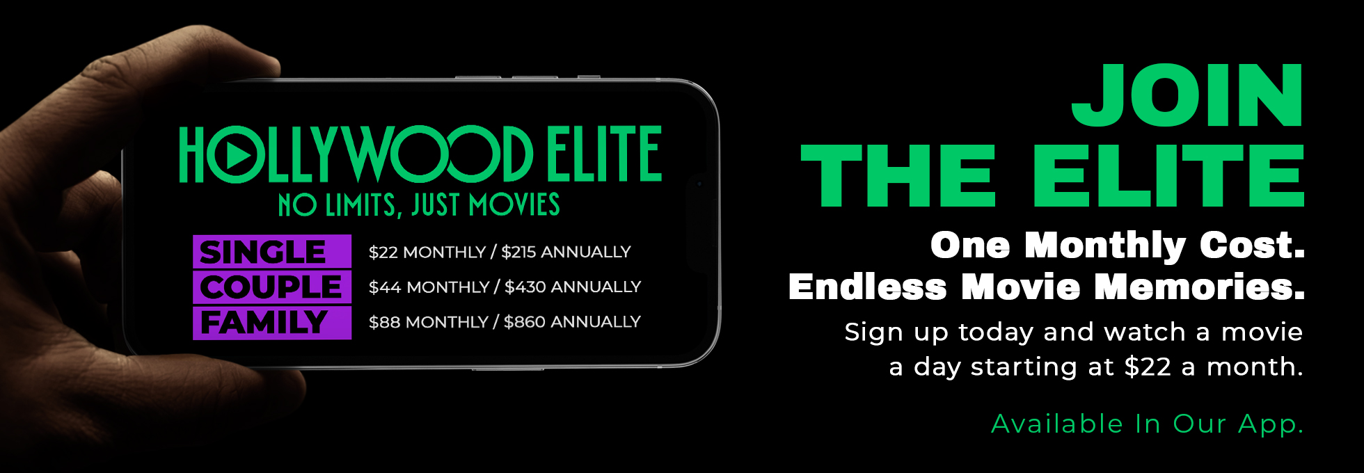 Hollywood Elite Subscription