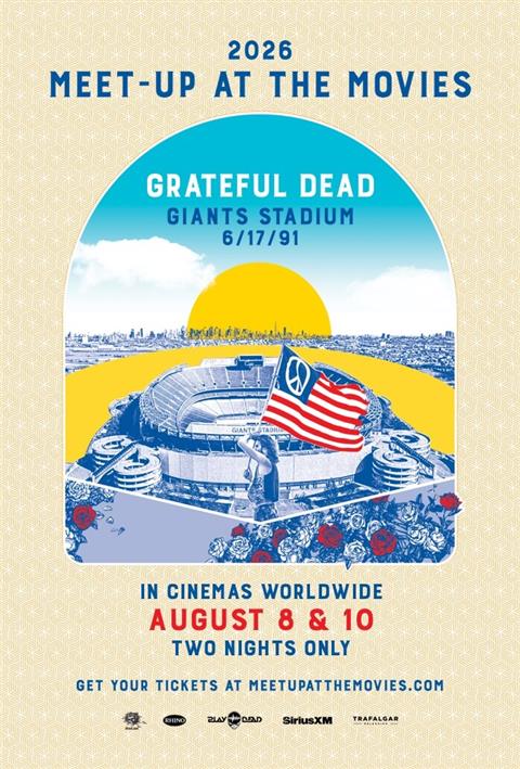 GRATEFUL DEAD MEET-UP AT THE MOVIES 2026 poster