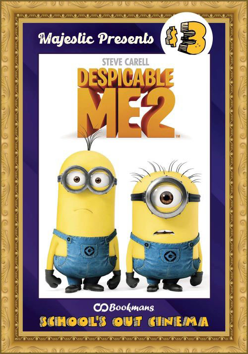 Despicable Me 2: School's Out Cinema poster