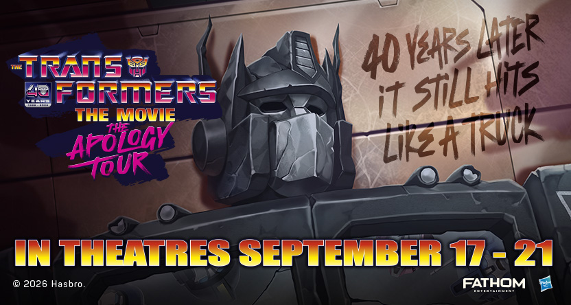 THE TRANSFORMERS: THE MOVIE 40th Anniversary 