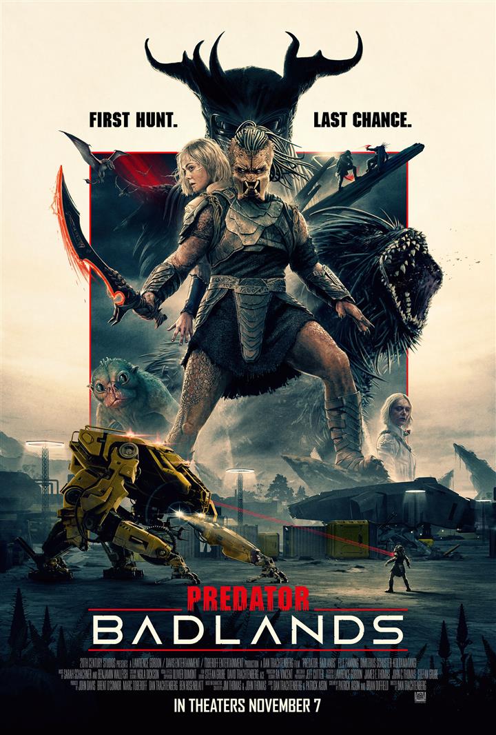 PREDATOR: BADLANDS Movie Poster