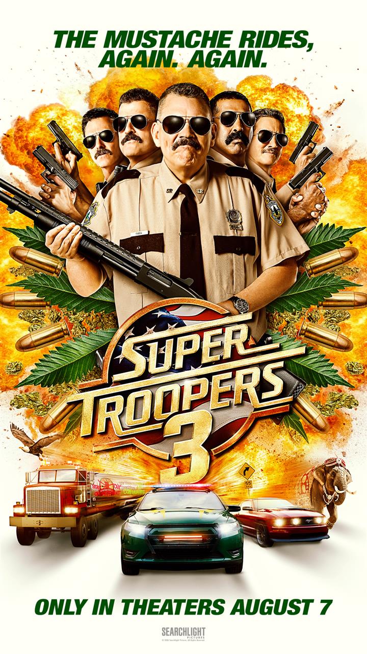 SUPER TROOPERS 3 Movie Poster