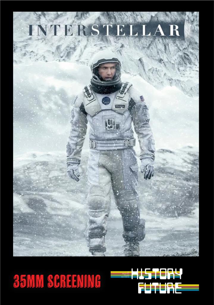 35mm History of the Future: INTERSTELLAR Movie Poster