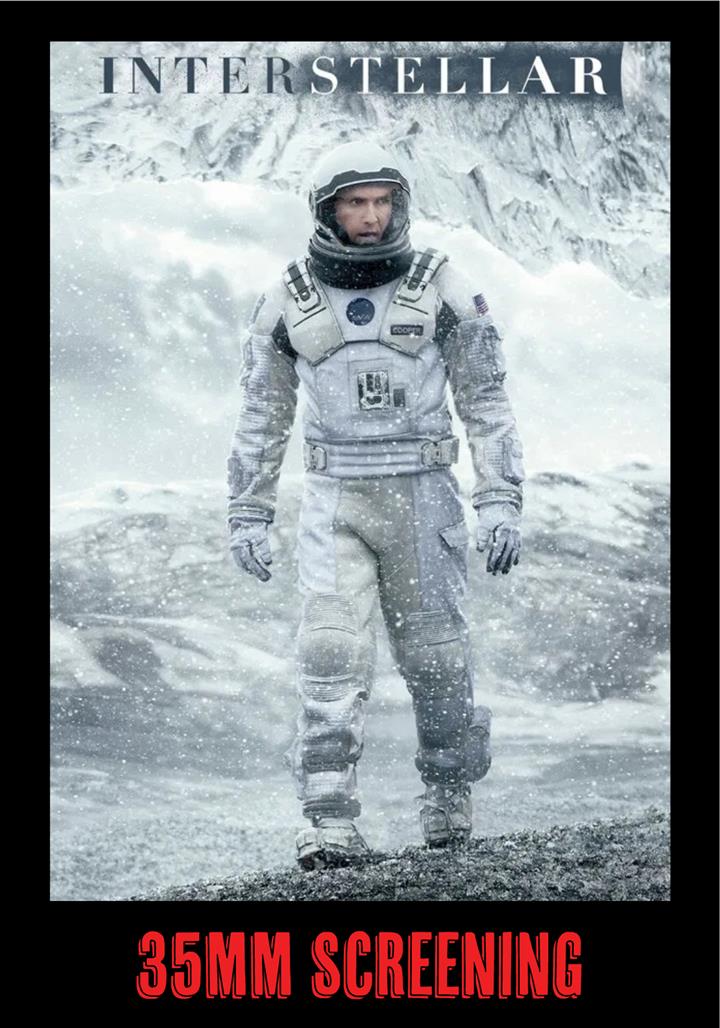 35mm Majestic Screening: INTERSTELLAR Movie Poster