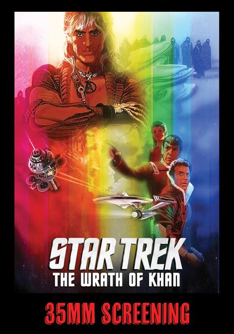 35mm Screening: STAR TREK II: THE WRATH OF KHAN poster