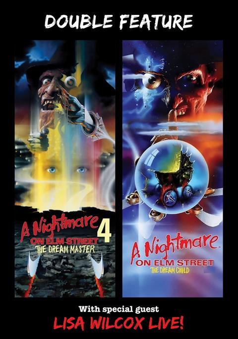 A NIGHTMARE ON ELM STREET 4 & 5 with Lisa Wilcox Live! poster