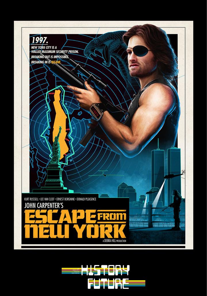 History of the Future: ESCAPE FROM NEW YORK Movie Poster