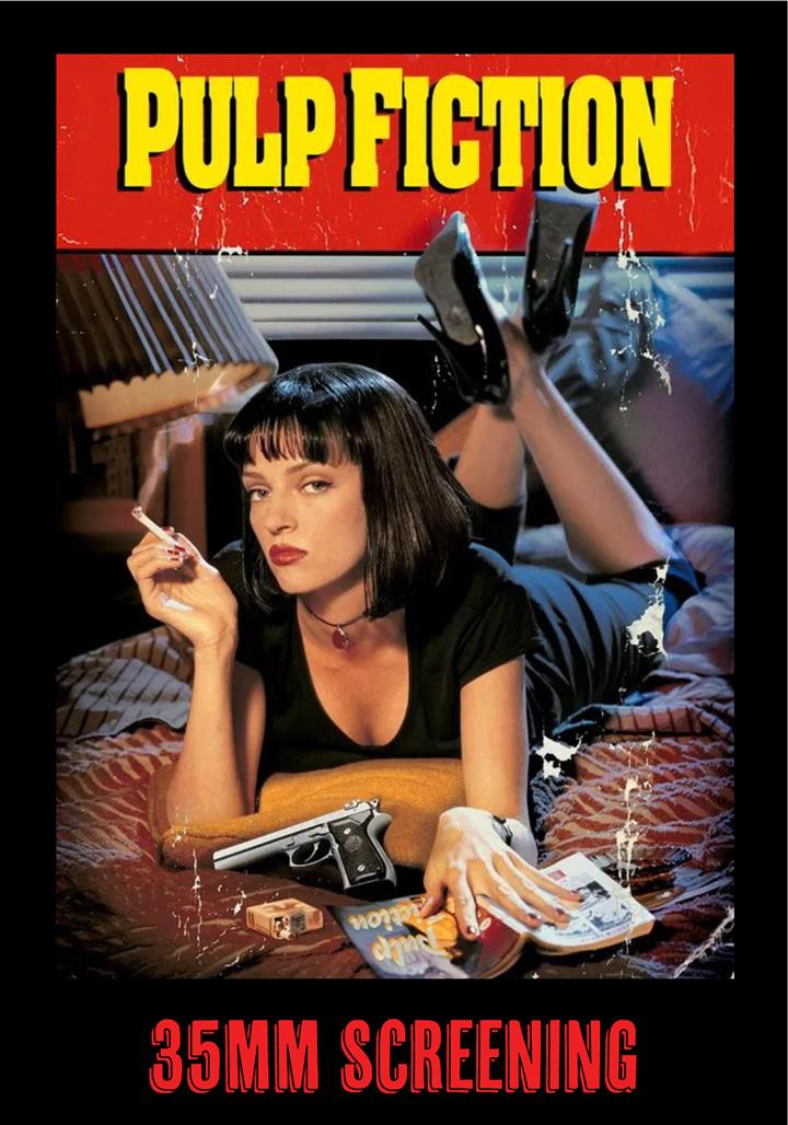 Majestic 35mm Screening: PULP FICTION Movie Poster