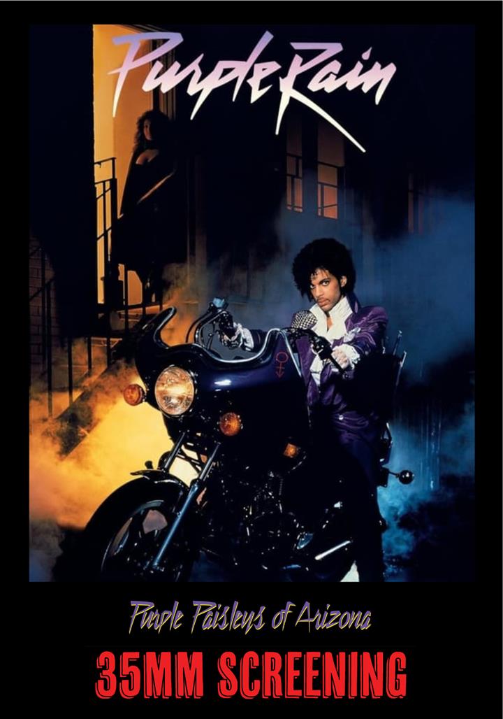 Majestic 35mm Screening: PURPLE RAIN with the Purple Paisleys Movie Poster