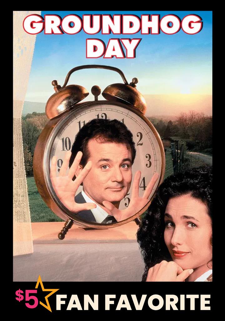 Majestic $5 Fan Favorite: GROUNDHOG DAY Movie Poster