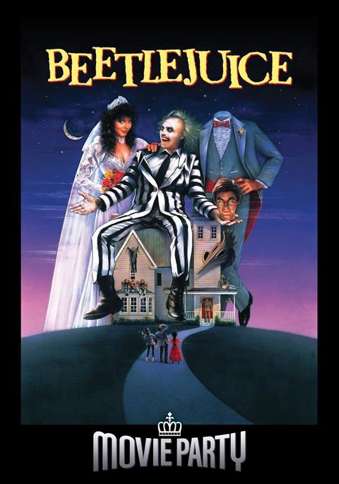 Majestic Movie Party: BEETLEJUICE poster