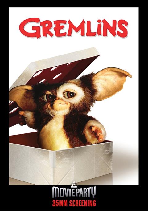 Majestic Movie Party in 35mm: GREMLINS poster