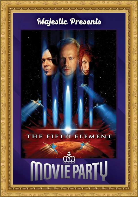 Majestic Movie Party: THE FIFTH ELEMENT poster