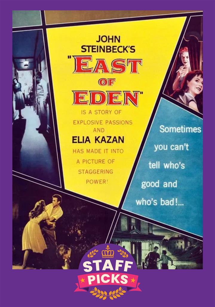 Majestic Staff Picks: EAST OF EDEN Movie Poster