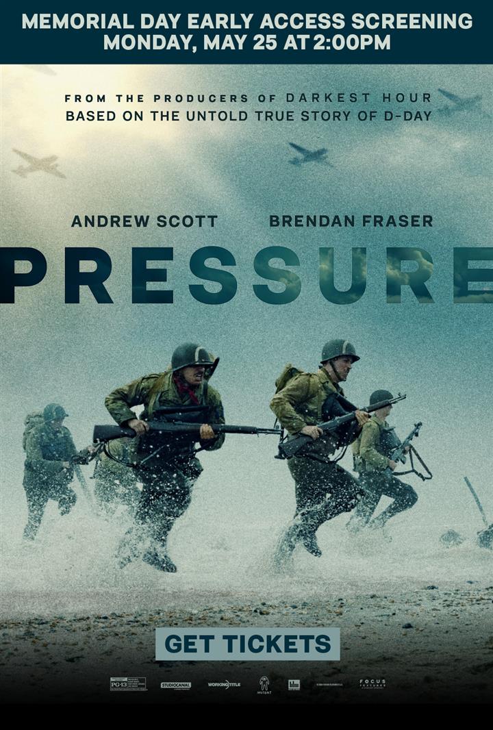Memorial Day Early Access: PRESSURE Movie Poster