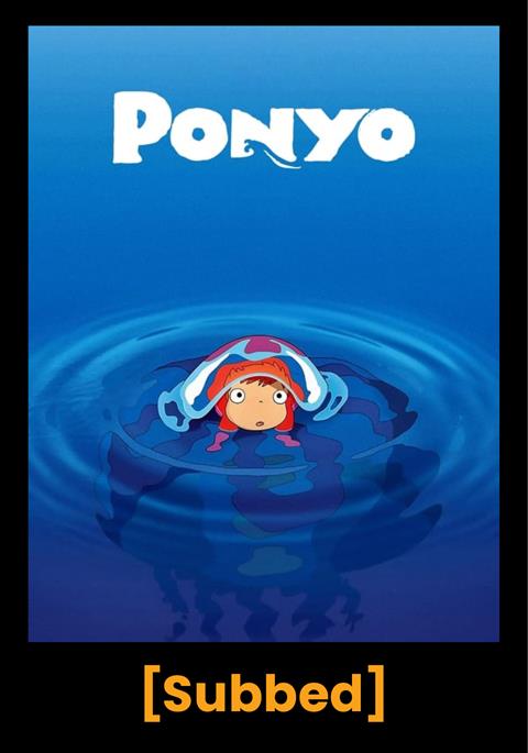 PONYO - Studio Ghibli Fest 2026 (Subbed) Movie Poster