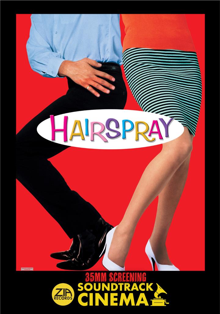 Soundtrack Cinema Sundays presented by Zia Records in 35mm: HAIRSPRAY (1988) Movie Poster