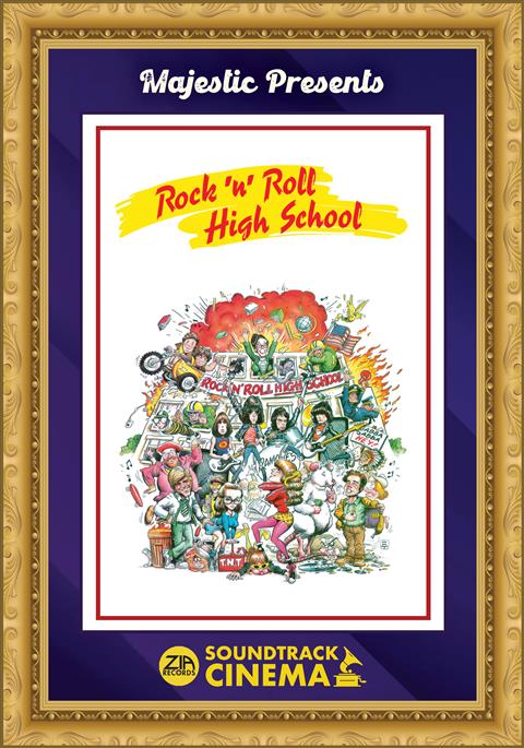 Soundtrack Cinema Sundays presented by Zia Records: ROCK ‘N’ ROLL HIGH SCHOOL poster