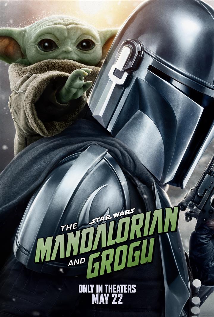 STAR WARS: THE MANDALORIAN AND GROGU Movie Poster