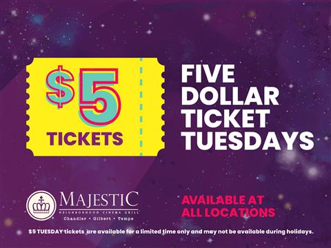 $5 Ticket Tuesdays image