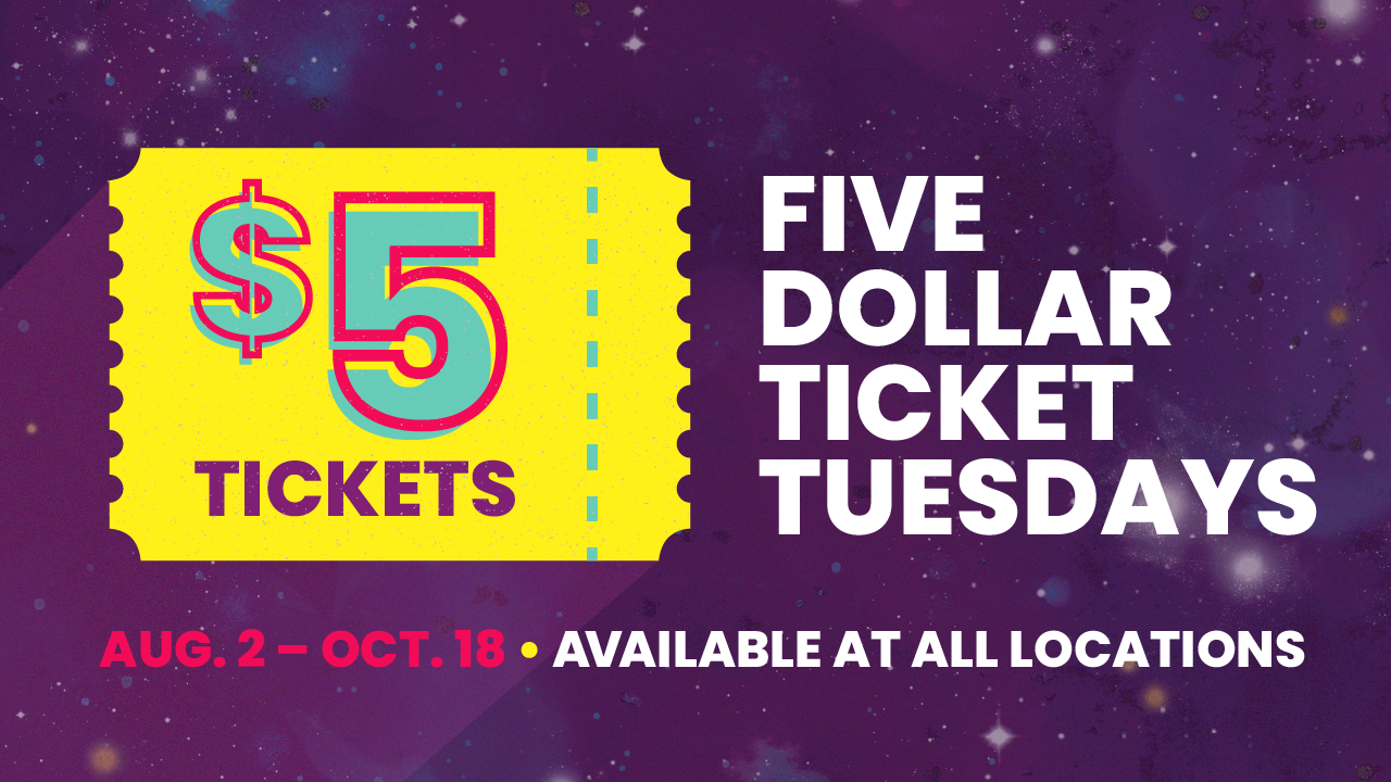 $5 Tickets Tuesday image