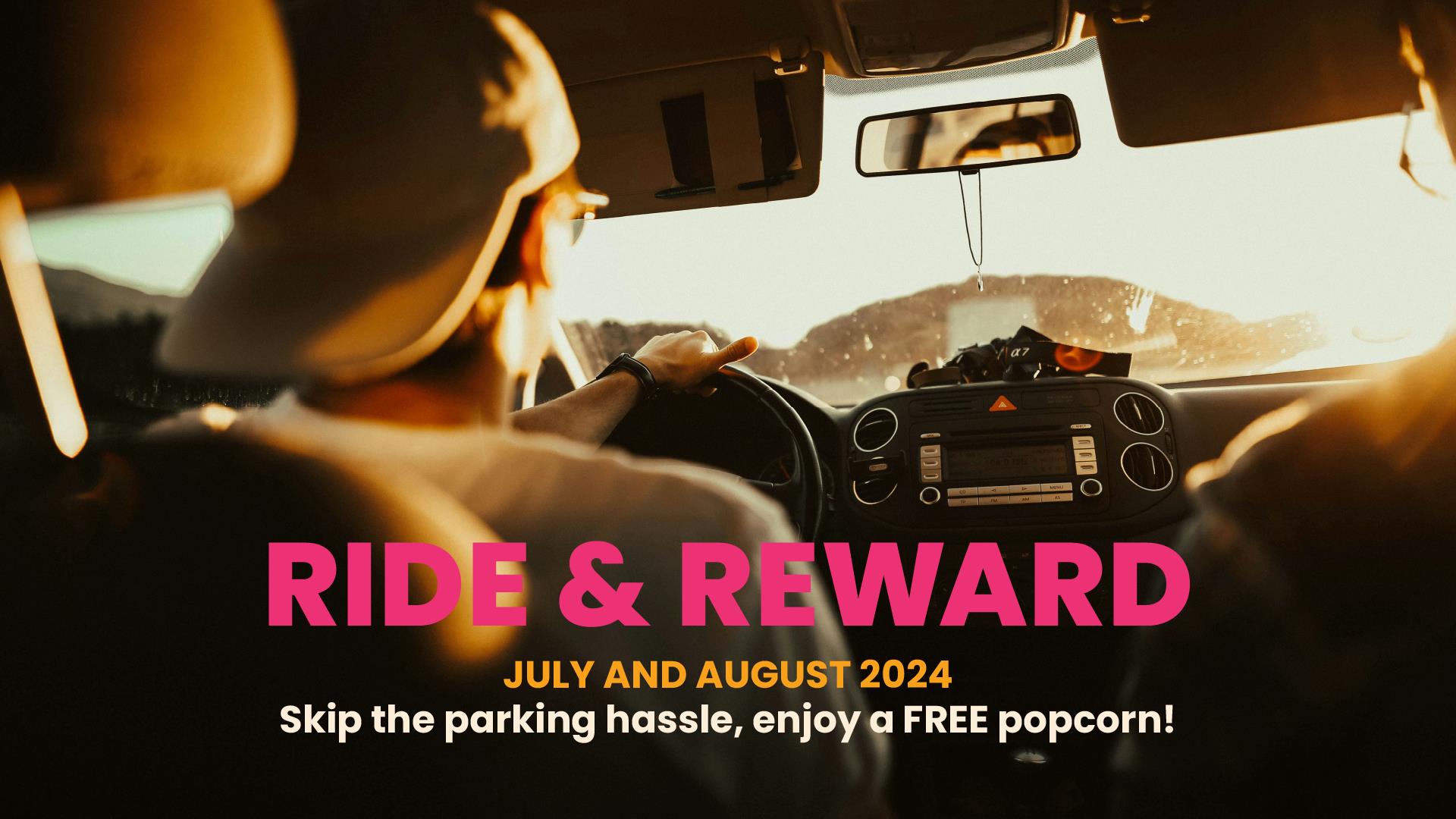 Enjoy Free Popcorn with Majestic’s Ride & Reward Program This July & August image