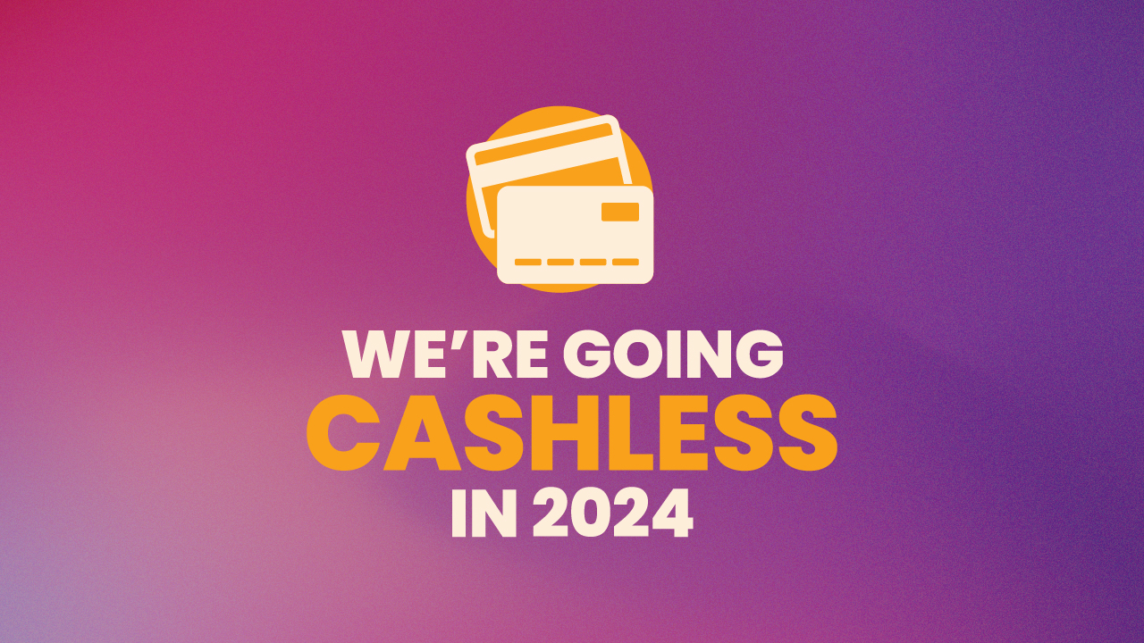 We are going cashless in 2024 Majestic Neighborhood Cinema Grill