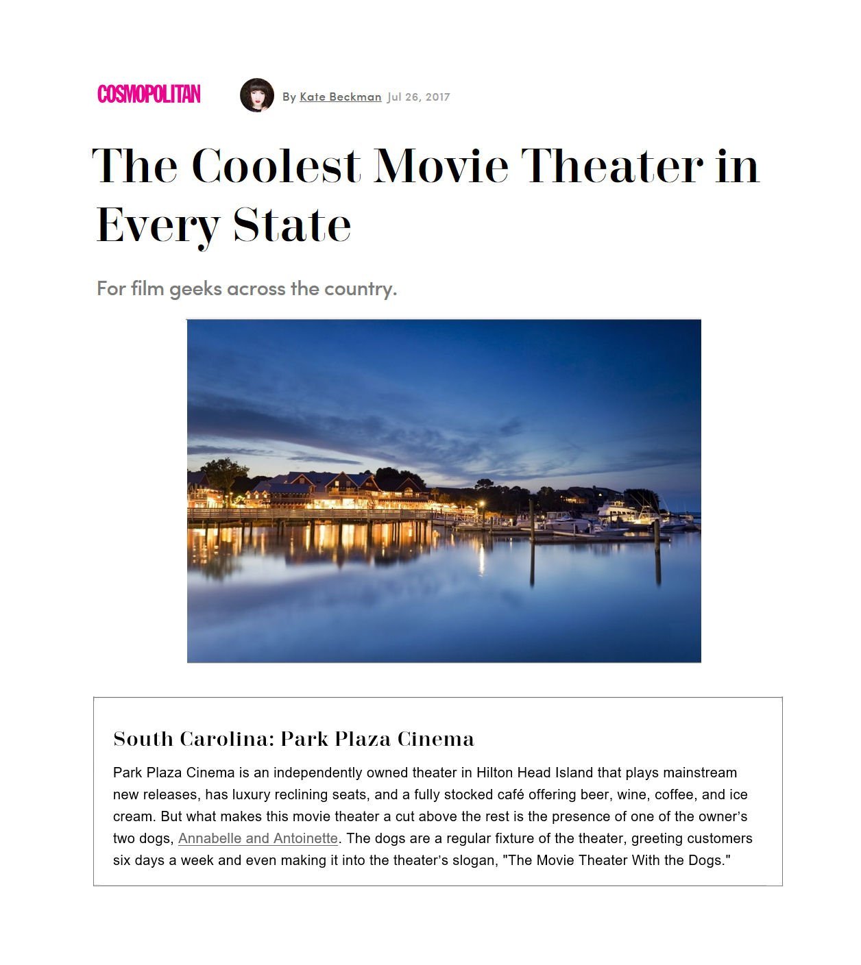 Cosmopolitan review