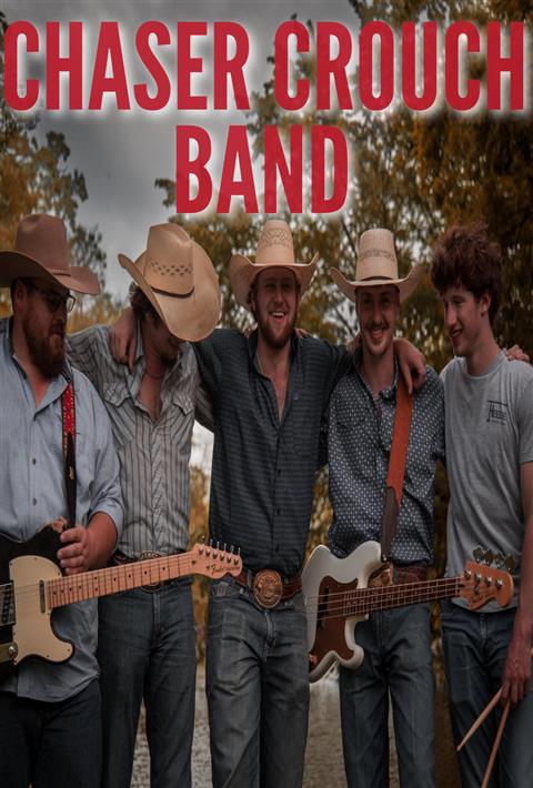 LIVE MUSIC FEATURING CHASER CROUCH BAND poster