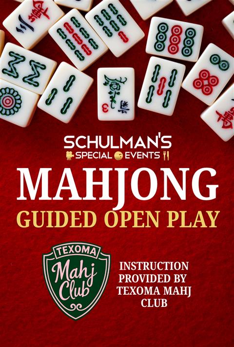 MAHJONG GUIDED OPEN PLAY poster