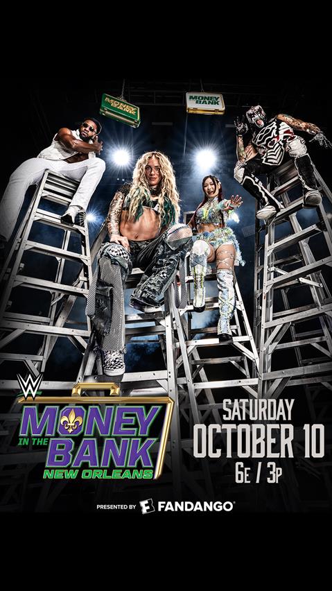 WWE MONEY IN THE BANK 2026 poster
