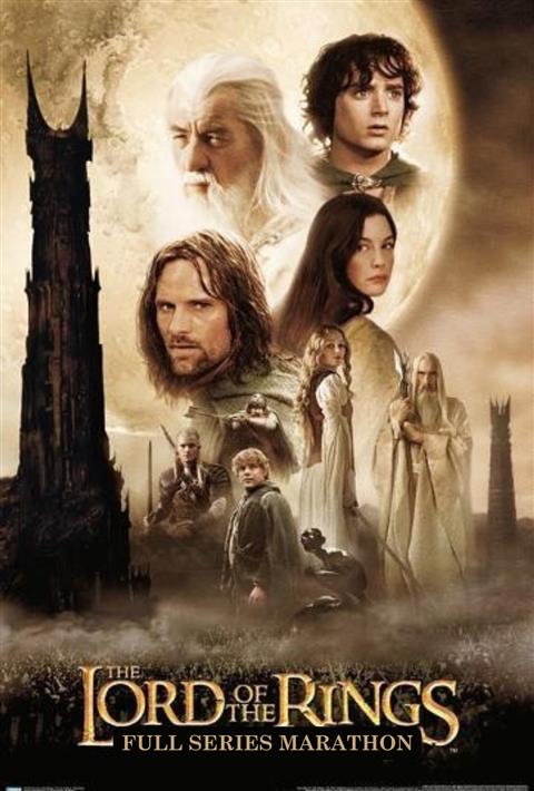 Long of the Rings Trilogy Extended Editions Binge Watch poster