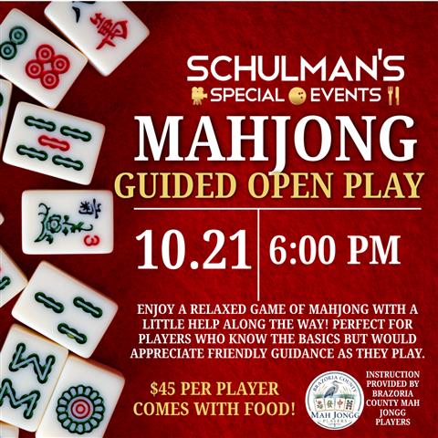 BC Mahj Guided Open Play  image