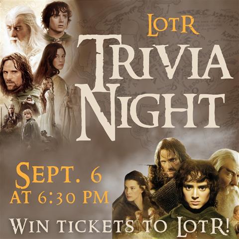 LOTR Trivia Night image