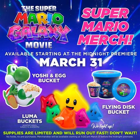 Mario Galaxy Merch image