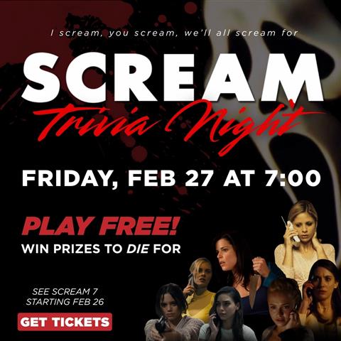 Scream Trivia image
