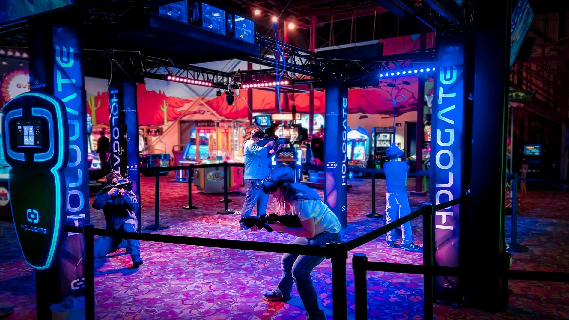 Hologat Virtual Realty at Movie Bowl Grille