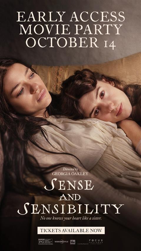 EARLY ACCESS: SENSE AND SENSIBILITY SLUMBER PARTY SCREENING image