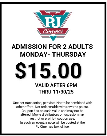 Weeknight Coupon for Two image