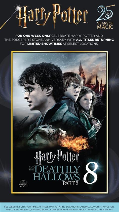 Harry Potter and the Deathly Hallows: Part 2 poster